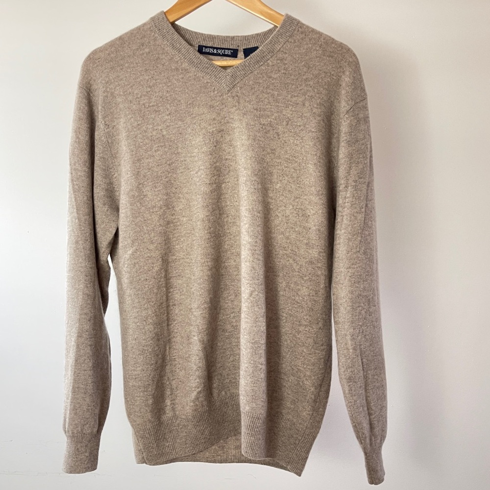 Davis & Squire 100% cashmere sweater